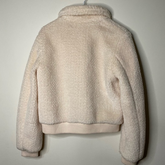 Forever 21 soft pink plush jacket - Picture 5 of 5